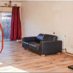 Staircase (Before)-  Old staircase as shown on the left in the picture.