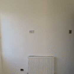 Bedroom 1 (After) New radiator installed