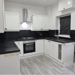 Kitchen (After) - New kitchen units and appliances installed, new walls and floor tiles were replaced and full decoration work was carried out.