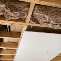 Installing new ceilings plasterboards