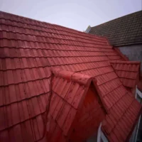 Completed new roof installation